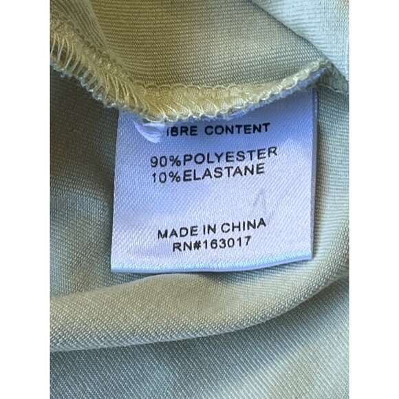 Princess Polly Y2K Crop Top Womens 6 Yellow Sleeveless Lace V-Neck Cottage Fairy - Picture 4 of 6